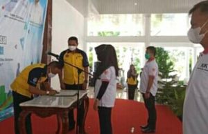 KONI OKU Selatan Gelar Rakerkab Serta Kukuhkan Pengurus Cabor