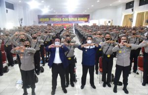 Herman Deru Titip Pesan Kepada 262 Siswa Diktuk Bintara Polri SPN Polda Sumsel Jaga Citra Polri Sekuat Tenaga