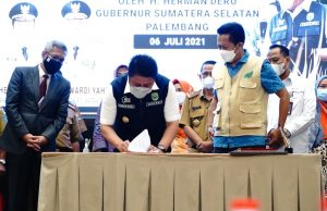 Herman Deru Jadikan Sumsel Sebagai Daerah Mandiri Benih
