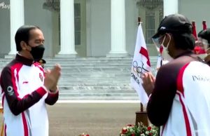 Presiden Jokowi Lepas Kontingen Indonesia ke Olimpiade Tokyo