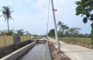 Pembangunan TPT Sesuai Harapan, Pemdes dan Warga Muara Lama Ucapkan Terima Kasih Kepada Pemkab Karawang