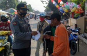 Polres Serang Dirikan Posko Masker di Tujuh Titik diwilayah Hukumnya