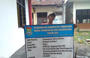 Pembangunan Gedung UKS Dindingnya Numpang Ke Bangunan Lain, Disdikbud Sebut Itu Sesuai RAB