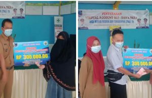 Pemdes Purnama Sari Kembali Salurkan BLT-DD Tahap 6 dan 7 Kepada 81 KPM