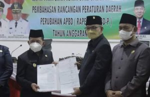 DPRD PALI Gelar Rapat Paripurna Ke XIII Bahas Raperda APBD Perubahan TA 2021