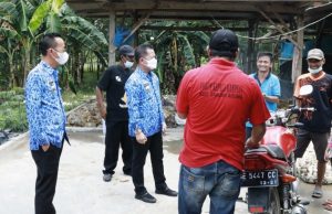 Kadis Kominfo Bersama Jajaran Tinjau Pelaksanaan Program Kreativ Mandiri BMW