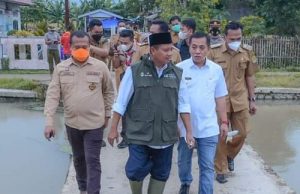 Wabup Karawang Dampingi Wagub Jabar Hadiri Panen Raya Petani Milenial