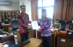Komisi I DPRD Karawang Gelar Audensi Tampung Aspirasi Dua Forum Pemdes