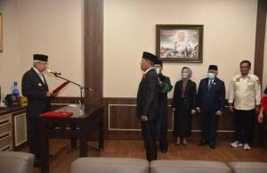 Wagub Sumsel Lantik Dharma Budhy Jadi Pejabat Fungsional