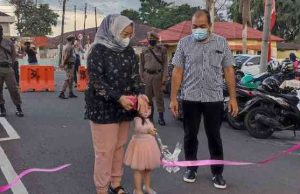 Resmikan Bazar Food PGK, Ketua TP-PKK Kota Pangkalpinang Berharap Bisa Bangkitkan UMKM