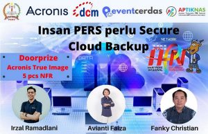 Event Cerdas : Insan Pers Perlu Secure Cloud Backup
