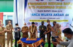 Puskesmas Dua Lantai Indralaya Diresmikan Bupati Ogan Ilir Panca Wijaya Akbar