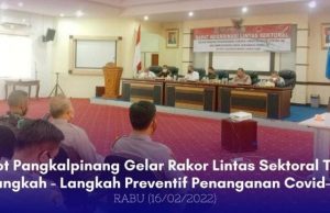 Pemkot Pangkalpinang Gelar Rakor Lintas Sektoral Terkait Langkah Preventif Penanganan Covid-19