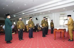 Wali Kota Lantik Pengurus BAZNAS Kota Pangkalpinang Periode 2022 — 2027