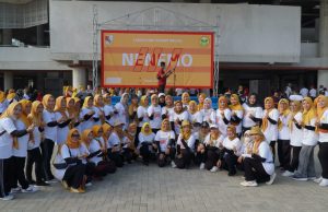 Sambut HUT Ke-13, Pemkab Tubaba Launching Senam Kreasi Nenemo