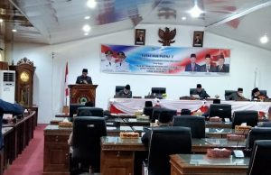 DPRD PALI Gelar Paripurna V Penyampaian LKPJ Bupati Tahun 2021
