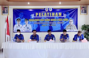 Ali Rahman Buka Kegiatan Diklat PK2UMK Kabupaten Way Kanan