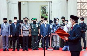 Ketua DPRD Hadiri Pelantikan Pj Sekda Banten