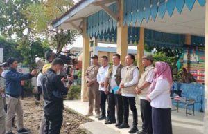 Adipati Hadiri Apel Siaga dan Pelepasan Vaksin PMK di Kabupaten Way Kanan