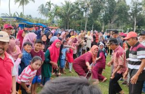 Peringati Hari Jadi Ke-28 Desa Air Rupik Sekaligus HUT Ke-77 RI, Pemdes Bersama Masyarakat Gelar Berbagai Perlombaan
