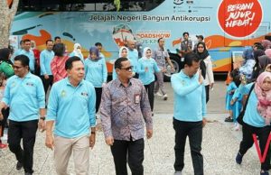 Jelajah Negeri Bangun Anti Korupsi, Tim Roadshow Bus KPK RI Sambangi Kota Prabumulih