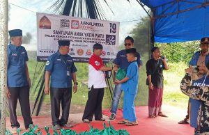 Peduli Sesama, H. Sulaeman Santuni Anak Yatim Pitau, Janda Jompo dan Lansia