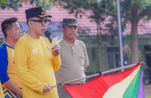 Adipati Lepas Ratusan Peserta Jalan Sehat Dalam Rangka HAB Ke-77 Kemenag RI Tingkat Kabupaten Way Kanan