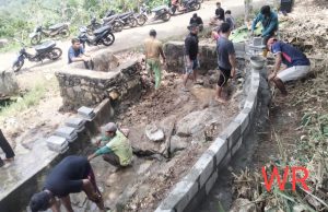 Pemerintah Kampung Juku Kemuning, Masyarakat dan Mahasiswa KKN UNILA Gotong Royong Renovasi BPAPU