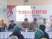 Pentingnya PHS, Pemdes Tempirai Gelar Rembuk Stunting
