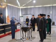 Lantik JPTP, Bupati Way Kanan Tekankan Penguatan Kinerja