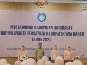 Dorong Kontribusi DWP Dalam Pembangunan Daerah, Machiavelli Resmi Buka MUSKAB Ke-V DWP Way Kanan