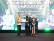 Wali Kota Prabumulih Hadiri Lepas Sambut Danrem 044/Gapo di Palembang