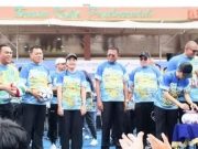 Ribuan Masyarakat Kota Prabumulih Hadiri Senam Bugar di Taman Prabujaya