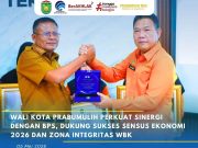 Wako Bersama Wawako Prabumulih Laksanakan Kunker BPS