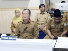 Wabup OKU Selatan Ikuti Penyerahan Bantuan Sapi Kurban Presiden RI Secara Daring
