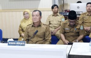 Wabup OKU Selatan Ikuti Penyerahan Bantuan Sapi Kurban Presiden RI Secara Daring