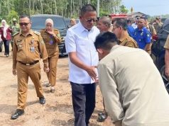 Wali Kota Prabumulih H Arlan Tinjau Korban Kebakaran