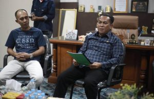 Deni Victoria Terima Audensi Kelompok Kerja Guru Olahraga